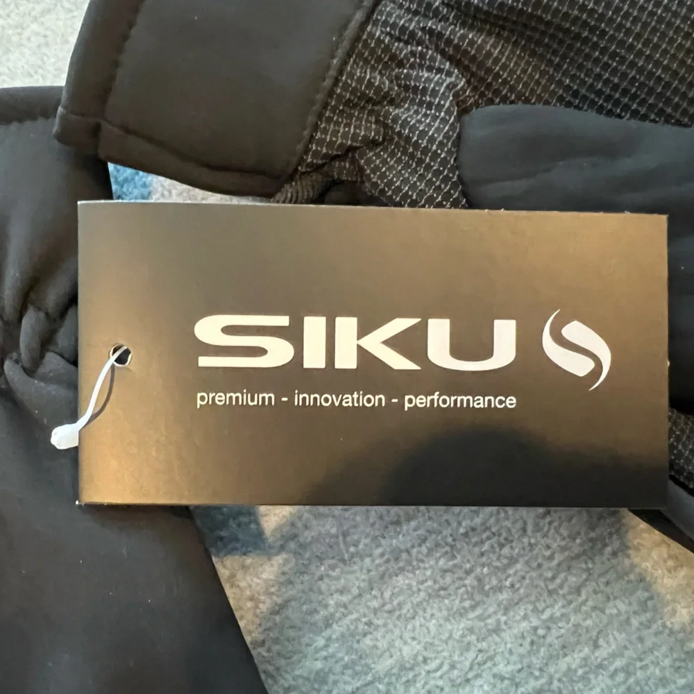 SIKU gloves‎ soft shell women M black grip lined winter premium touch screen new